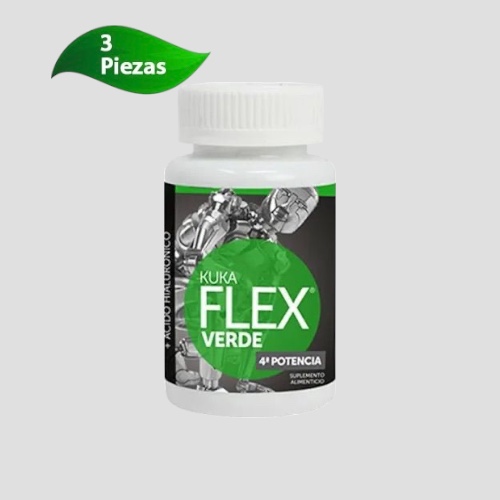 3 KukaFlex Verde 30 Capletas ENVIO GRATIS!